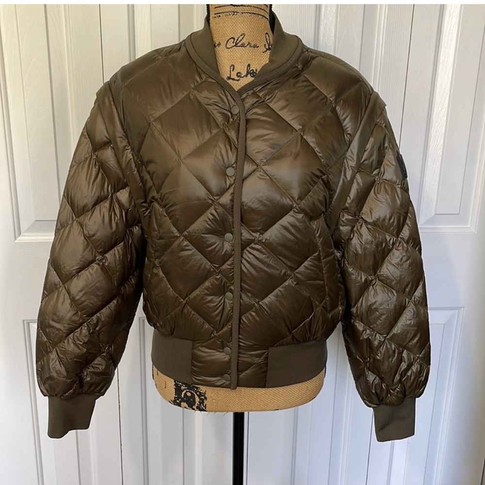 Mackage Dark Olive Puffer Jacket